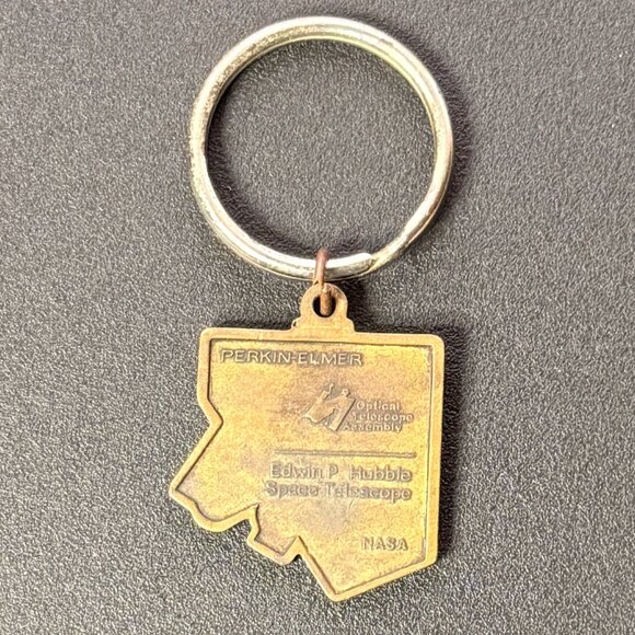 Keychain - Commemorative to the Hubble Space Telescope / Perkin Elmer - Picture 2 of 2